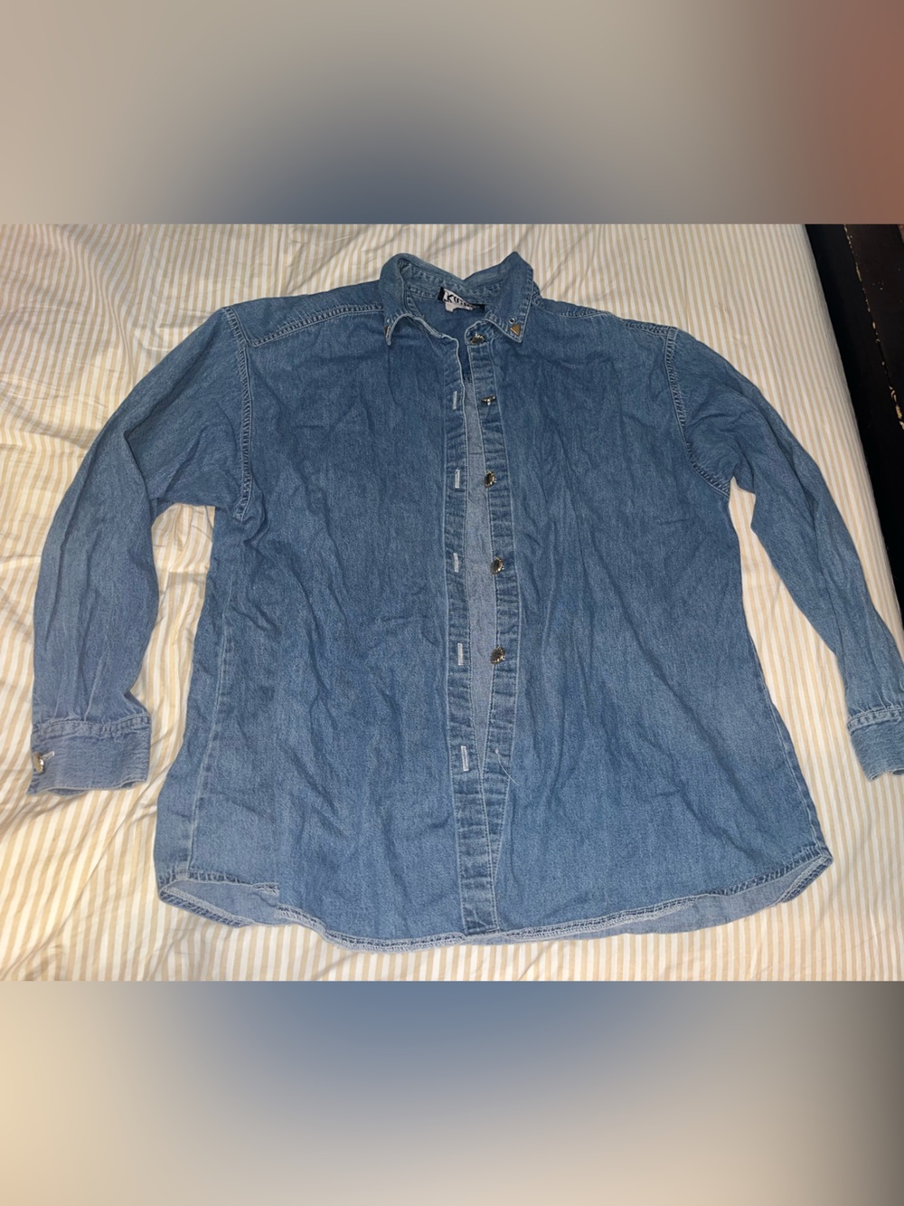 Denim Button Down Shirt